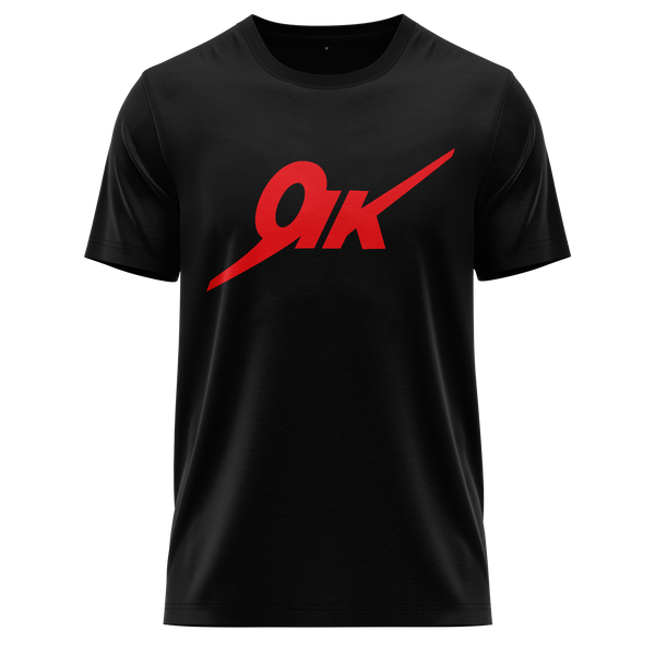 Yak Logo Shirt für Modellflieger – Schwarz