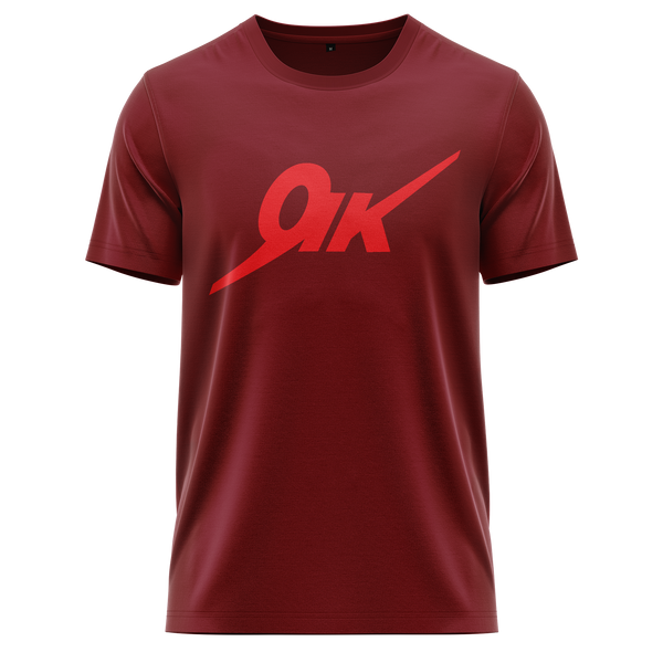 Yak Logo Shirt für RC-Piloten – Bordeaux