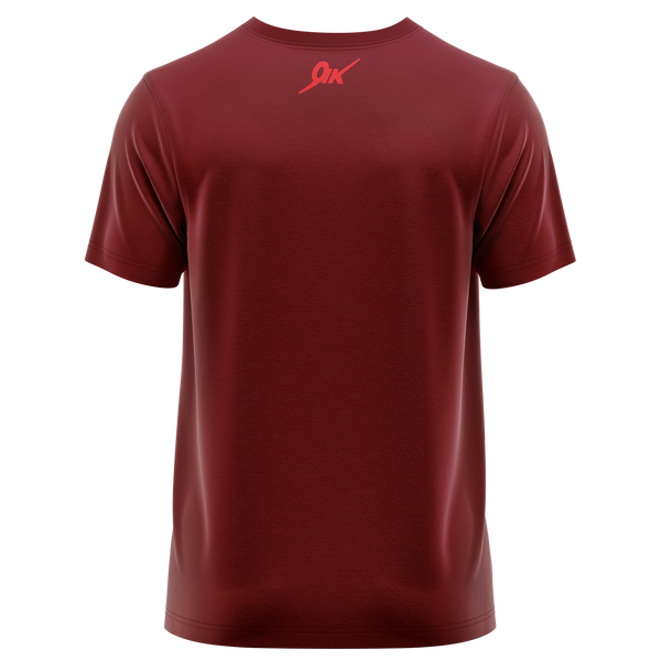 Yak Logo Shirt für RC-Piloten – Bordeaux, Rückseite