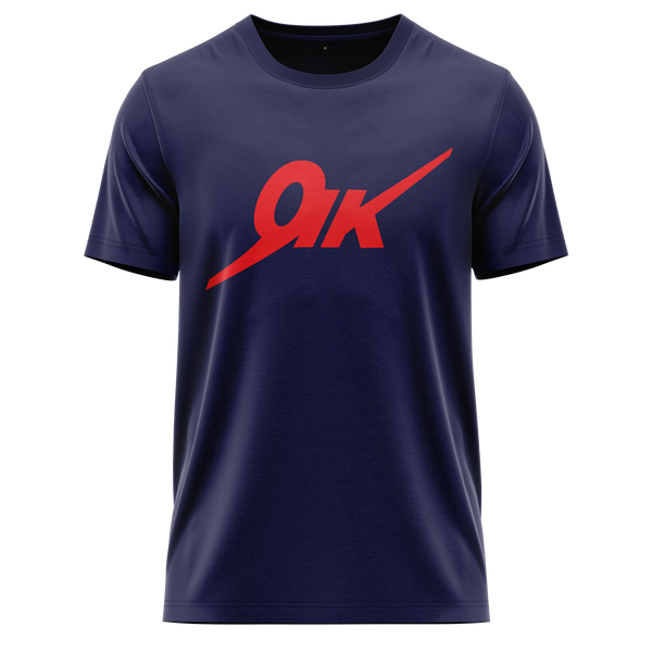 Yak Logo Shirt für Modellflieger – Navy