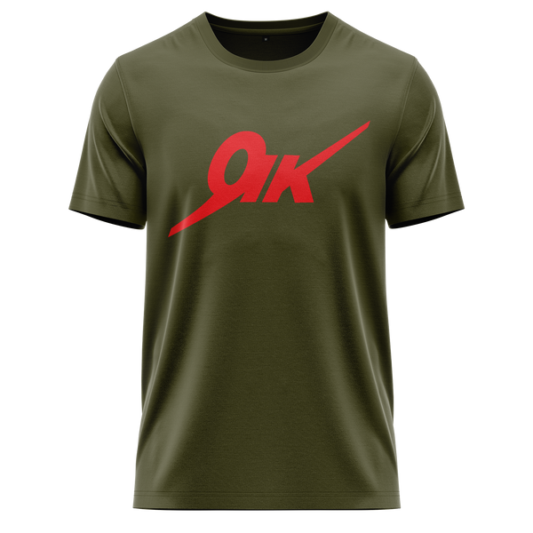 Yak Logo Shirt für RC-Piloten – Oliv