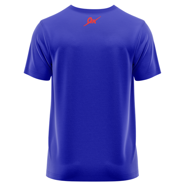 Yak Logo Shirt für RC-Piloten – Blau, Rückseite
