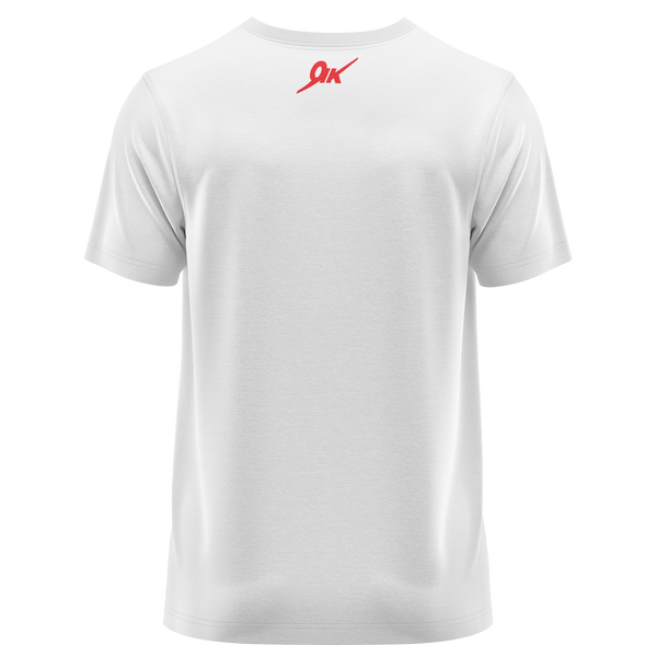 Yak Logo Shirt für Flugmodellpiloten – Weiß, Rückseite