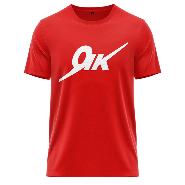 Yak Logo Shirt für Modellflieger – Rot