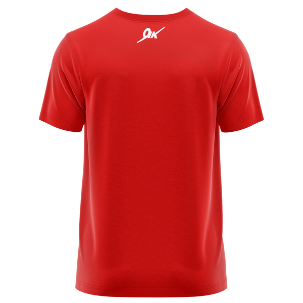 Yak Logo Shirt für Modellflieger – Rot, Rückseite