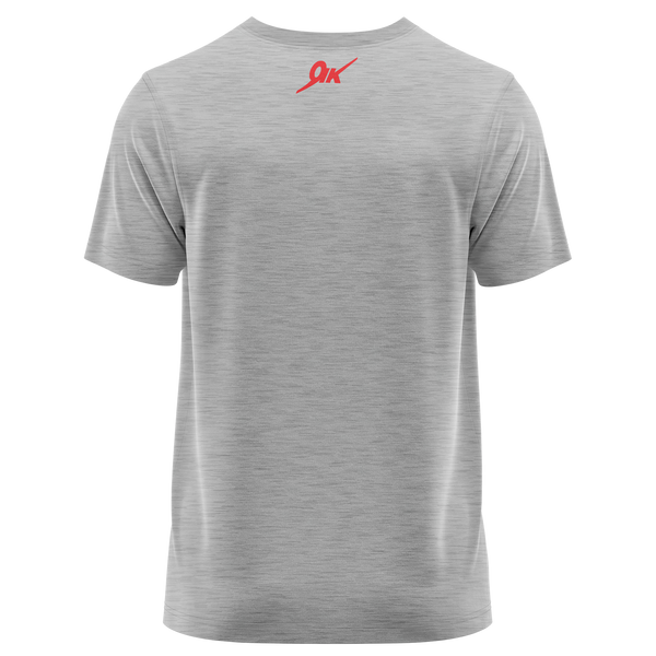 Yak Logo Shirt für Flugmodellpiloten – Grau, Rückseite
